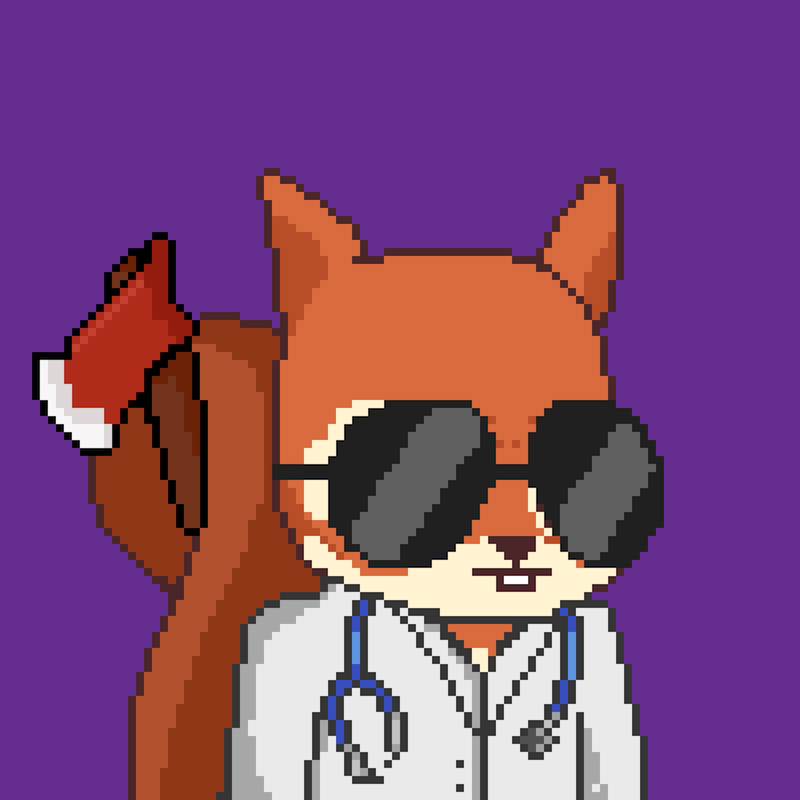 Pixel Squirrels #6003